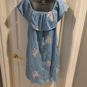 Summer chambray dress